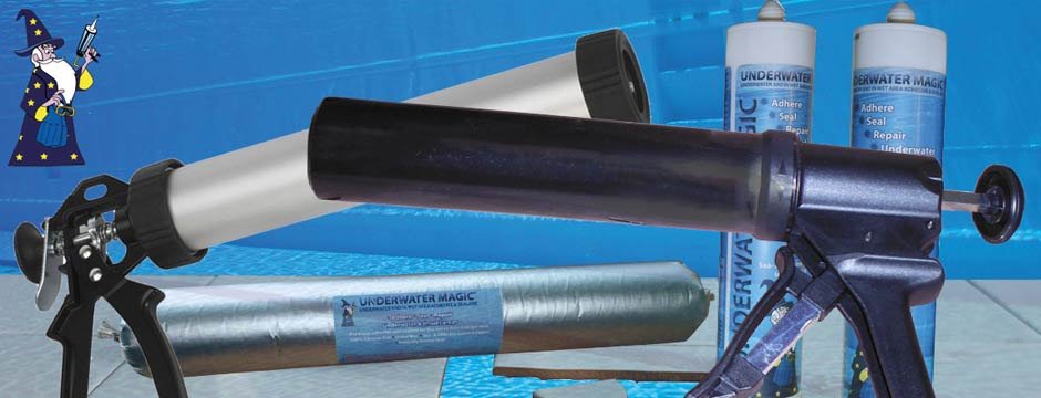 Underwater Magic pool glue and underwater adhesive for Middle East and Africa pool repair supply