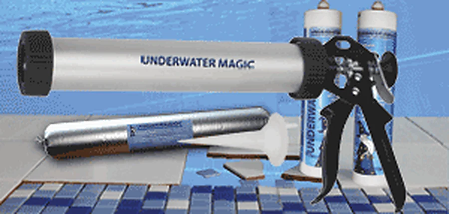 Underwater Magic 600 ml adhesive and sealant with professional caulking gun