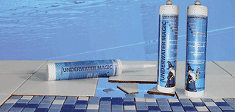 Underwater Magic Adhesive and Sealant 290 ml for pool glue and underwater tile repair